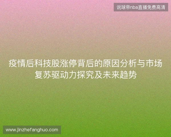 疫情后科技股涨停背后的原因分析与市场复苏驱动力探究及未来趋势 疫情后科技股涨停背后的原因分析与市场复苏驱动力探究及未来趋势